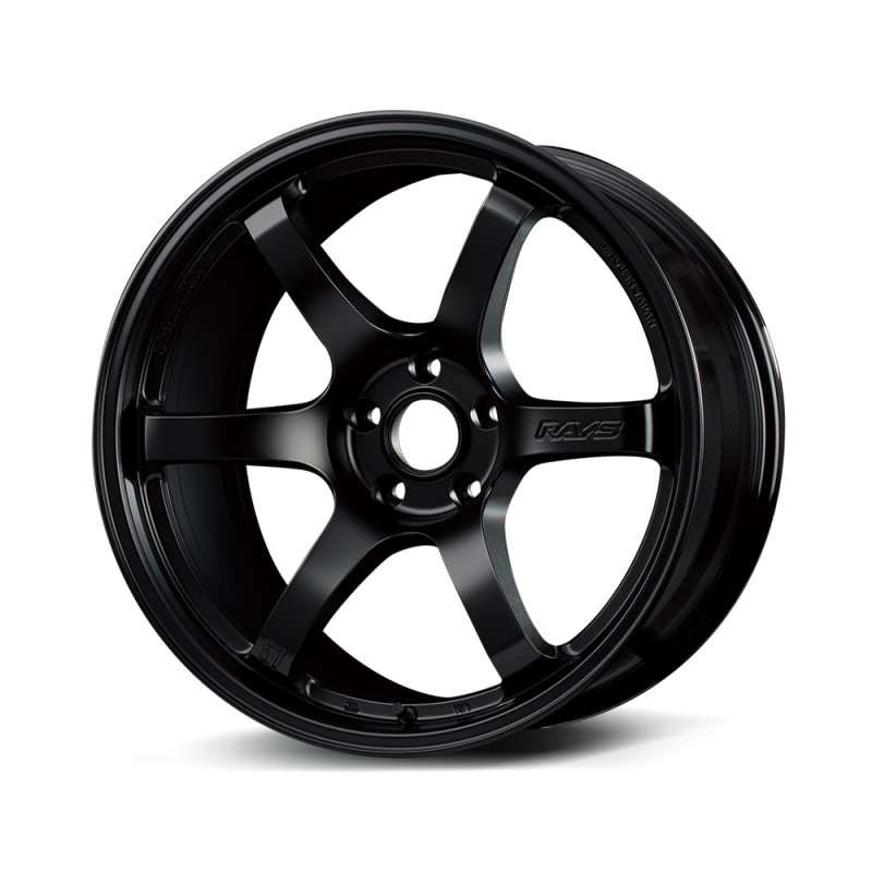 Gram Lights 57DR 19x9.5 +35 5x114.3 Semi Gloss Black Wheel
