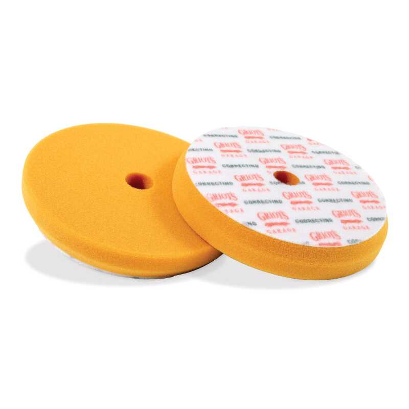 Griot's Garage 6.5-Inch 2-Pack Orange Correcting Foam Pad