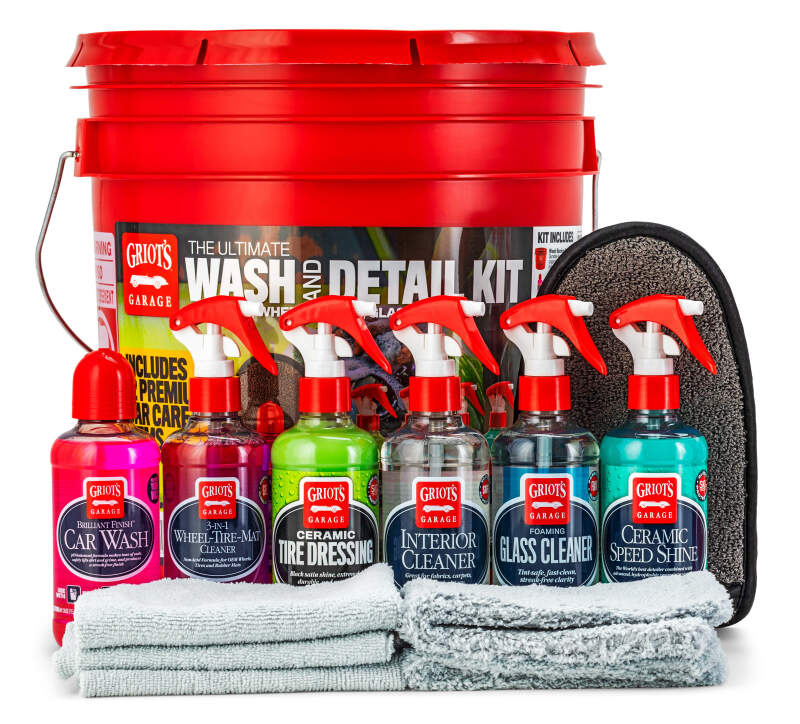 Griot's Garage Ultimate Wash and Detail Sampler Kit