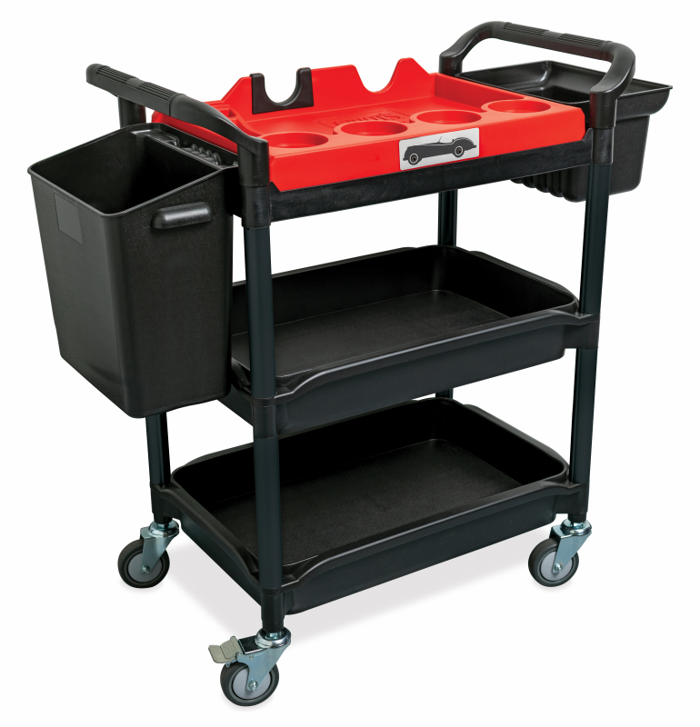 Griot's Garage Ultimate Detailing Cart with Trays and Bins