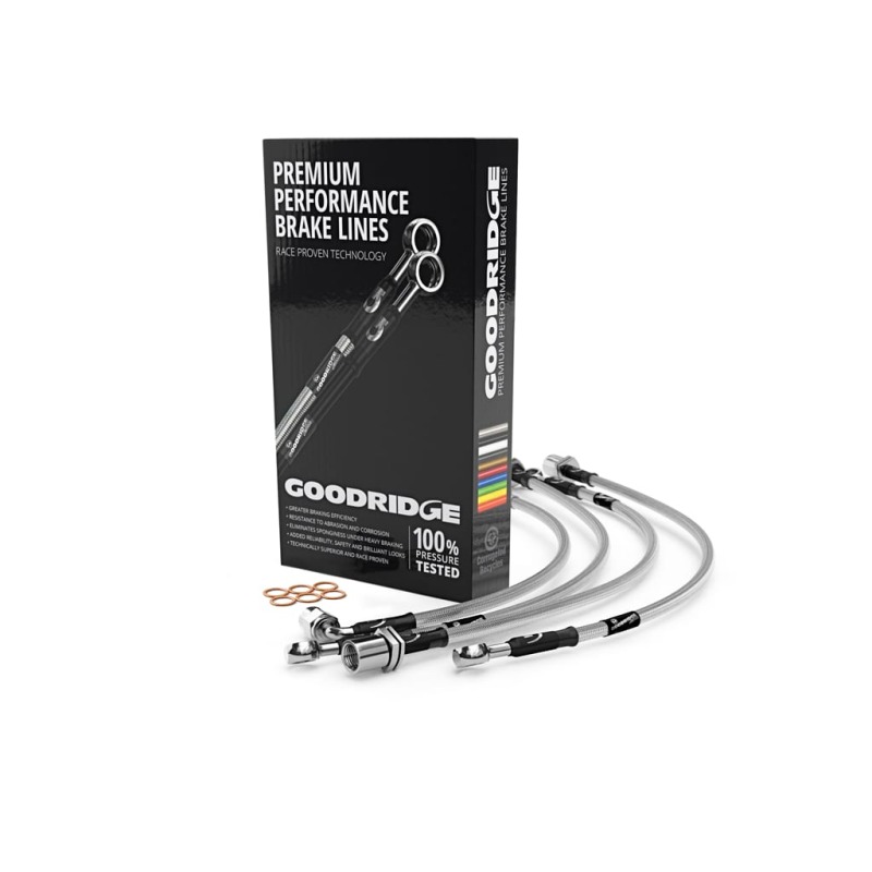 Goodridge 23-25 Civic Type-R FL5 G-Stop Stainless Steel Front and Rear Brake Line Kit