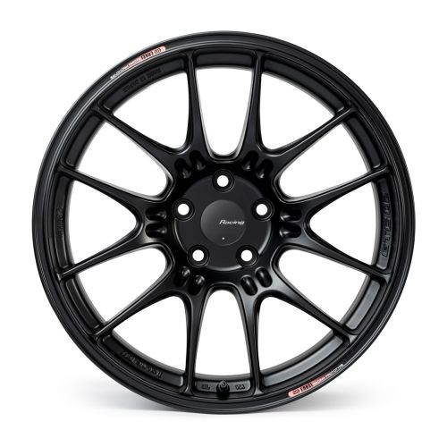 Enkei GTC02 18x8 5x114.3 35mm Offset 75mm Bore Matte Black Wheel