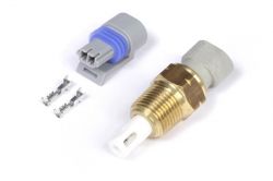 Haltech 3/8 NPT 18 TPI Air Temperature Sensor with Delphi Plug and Pins