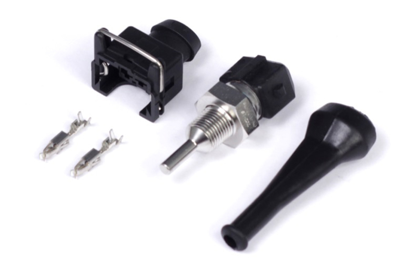 Haltech Oil Temperature Sensor High Range 1/8 NPT Thread with Bosch EV1 Plug