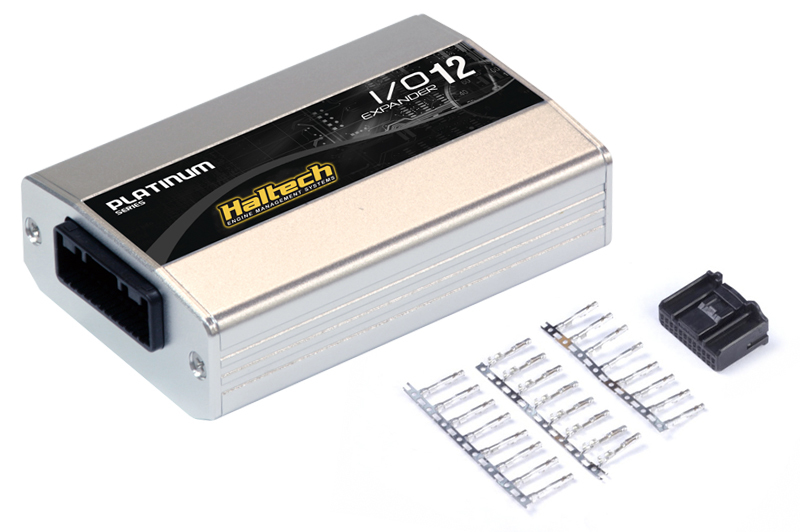 Haltech I/O 12 Expander 12 Channel with Plug and Pins Kit CAN ID Box A