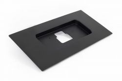 Haltech UC-10 Molded Panel Mount 10in x 20in Black UV-Stabilized ABS Plastic