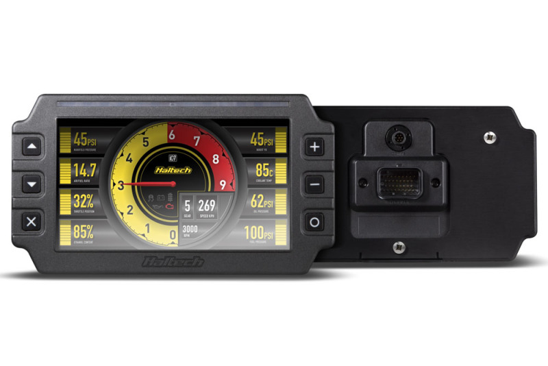 Haltech iC-7 7-Inch OBD-II Color Display Dash Kit with Accessories