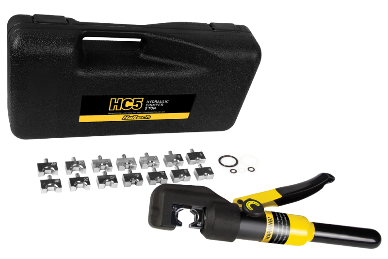 Haltech 5 Ton Capacity HC5 Hydraulic Crimping Tool
