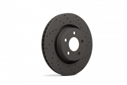 Hawk Performance 90-01 Integra/90-00 Civic Talon Cross Drilled and Slotted Front Brake Rotors