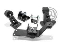 Innovative Mounts 00-09 S2000 with K-Series Engine Black Steel Mounts: 75A Street