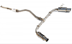 Invidia 22-25 Civic Si 1.5T N1 70mm Cat Back Exhaust with Stainless Steel Tips