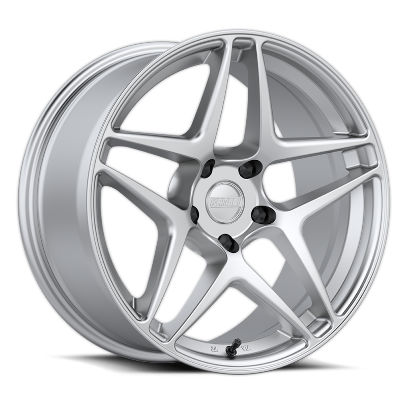 Kansei ASTRO 18x8.5 +35mm 5x114.3 Hyper Silver Wheel