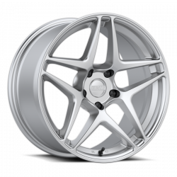 Kansei ASTRO 18x8.5 +35mm 5x114.3 Hyper Silver Wheel