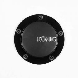 Konig Black Aluminum Flow Formed Center Cap