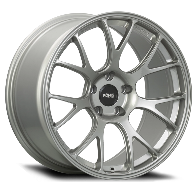 Konig Forged F1M 18x8.5 +35mm 5x114.3 Ash Silver Finish Alloy Wheel