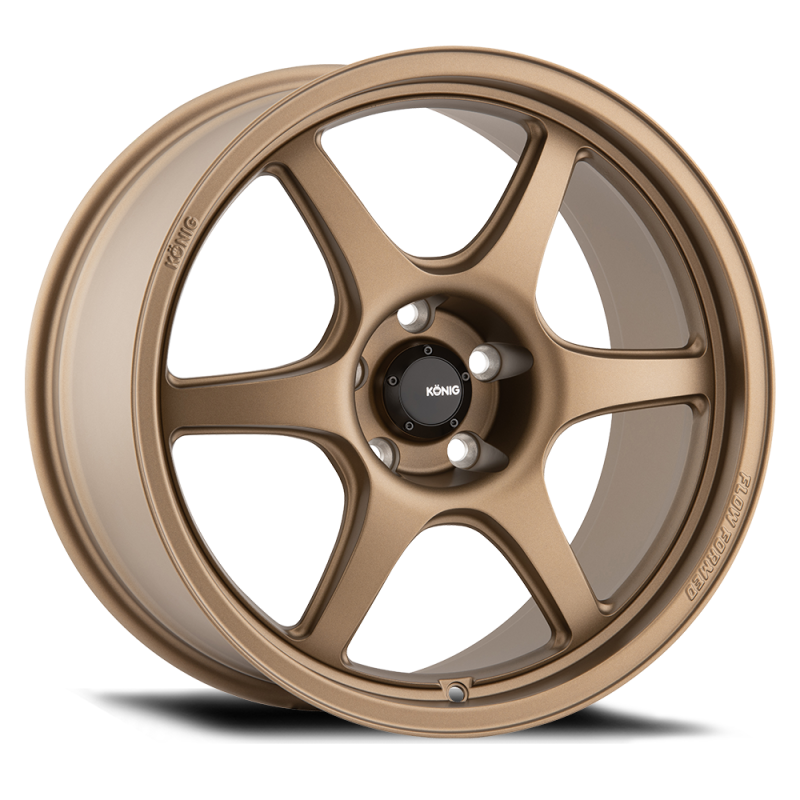 Konig Hexaform 15x9 +35mm 4x100 Matte Bronze Wheel