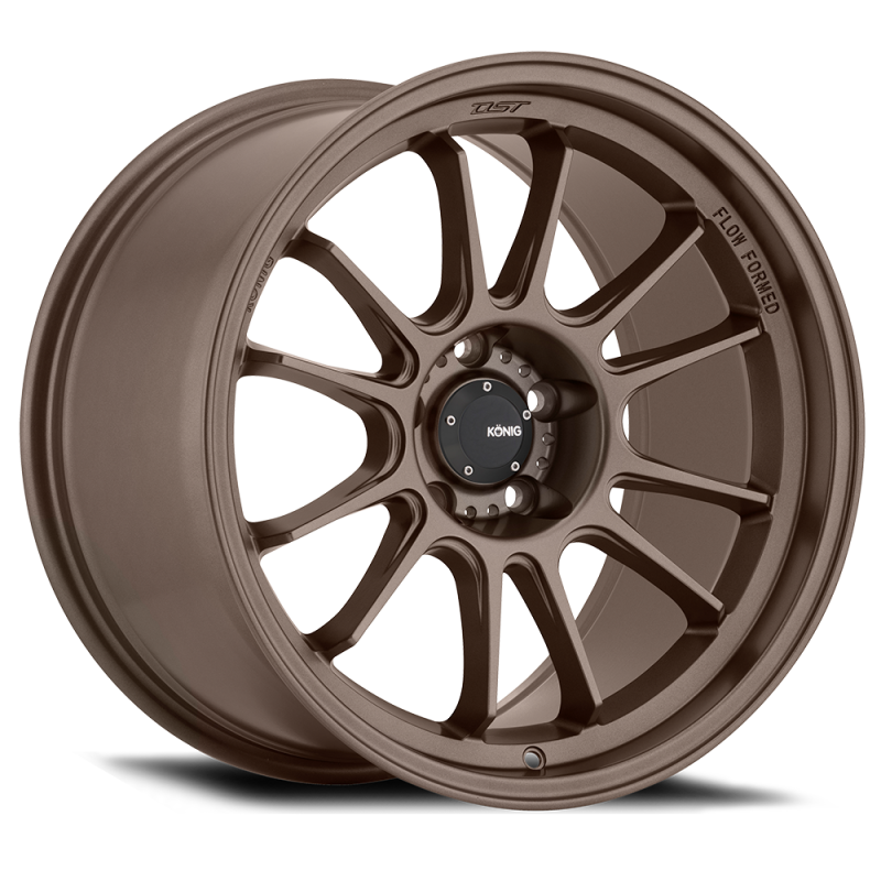 Konig Hypergram 18x10.5 +25mm 5x114.3 Race Bronze Wheel