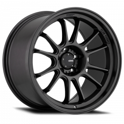 Konig Hypergram 17x8 +35mm 5x114.3 Matte Black Wheel