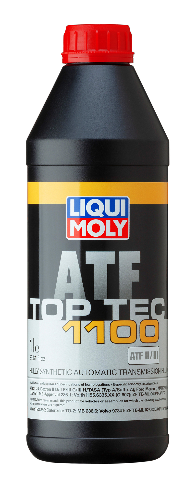 LIQUI MOLY 1L Top Tec ATF 1100 Fully Synthetic Automatic Transmission Fluid