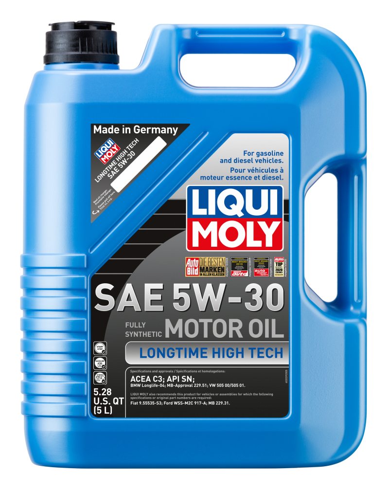 LIQUI MOLY 5L Longtime High Tech Diesel Engines with DPF Motor Oil SAE 5W30