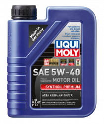 LIQUI MOLY 1qt Synthoil Premium Motor Oil SAE 5W40