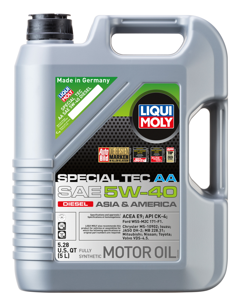 LIQUI MOLY 5L Special Tec AA Diesel Motor Oil SAE 5W40