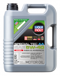 LIQUI MOLY 5L Special Tec AA Diesel Motor Oil SAE 5W40