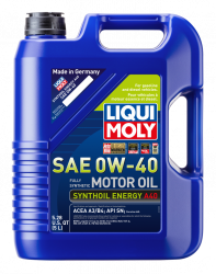 LIQUI MOLY Synthoil Energy A40 5L SAE 0W-40 Synthetic Motor Oil