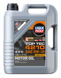LIQUI MOLY 5L Top Tec 4210 Motor Oil SAE 0W30