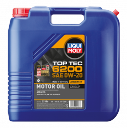 LIQUI MOLY Top Tec 6200 20L SAE 0W20 Motor Oil