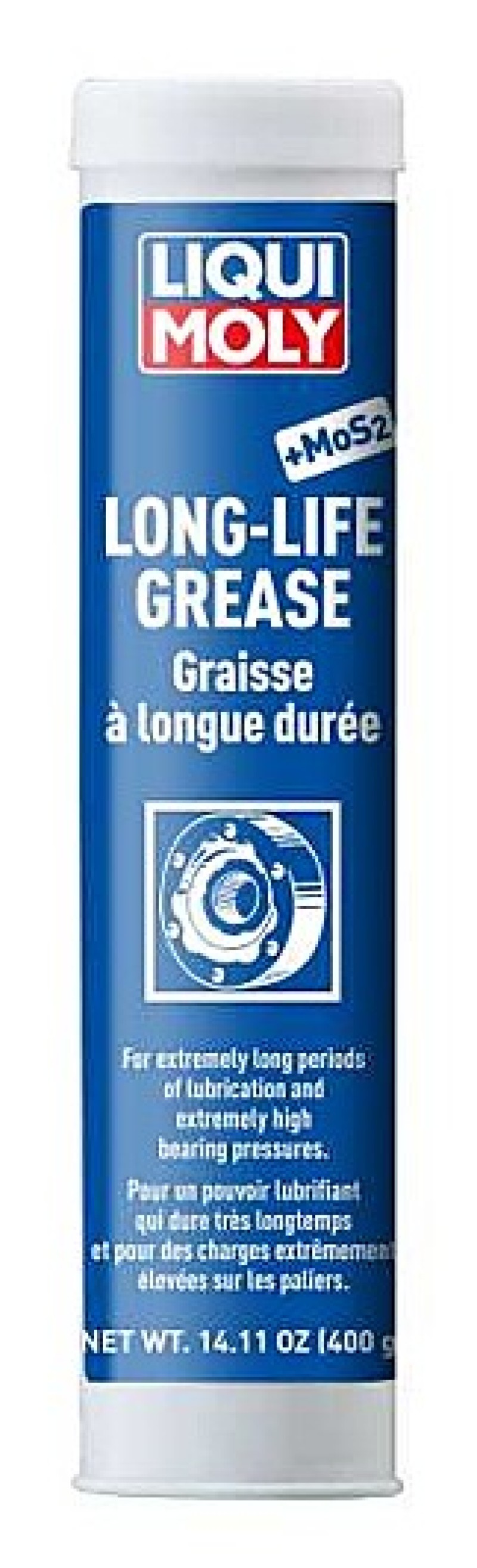 LIQUI MOLY 400g Long-Life Grease with MoS2