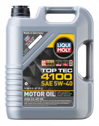 LIQUI MOLY Top Tec 4100 5W-40 Synthetic Motor Oil