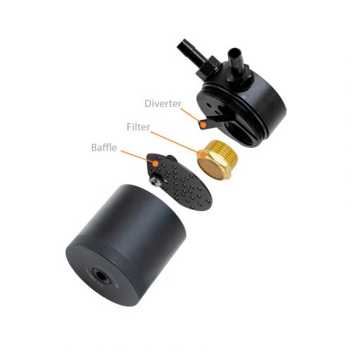 Mishimoto PVC Baffled Oil Catch Can | MMBCC-CIV-22P | K Series Parts