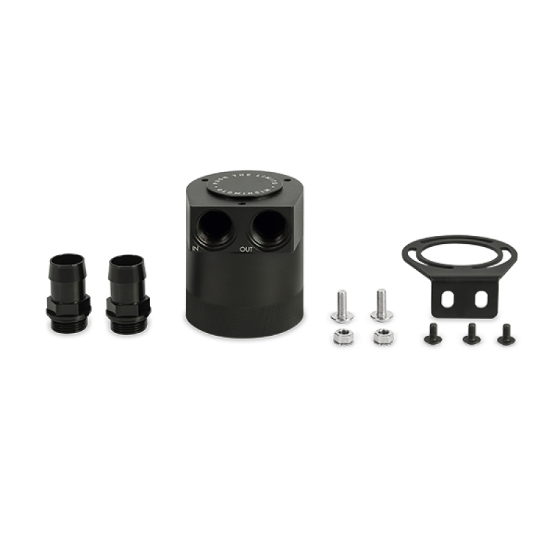 Mishimoto Universal High-Flow Baffled Oil Catch Can Kit