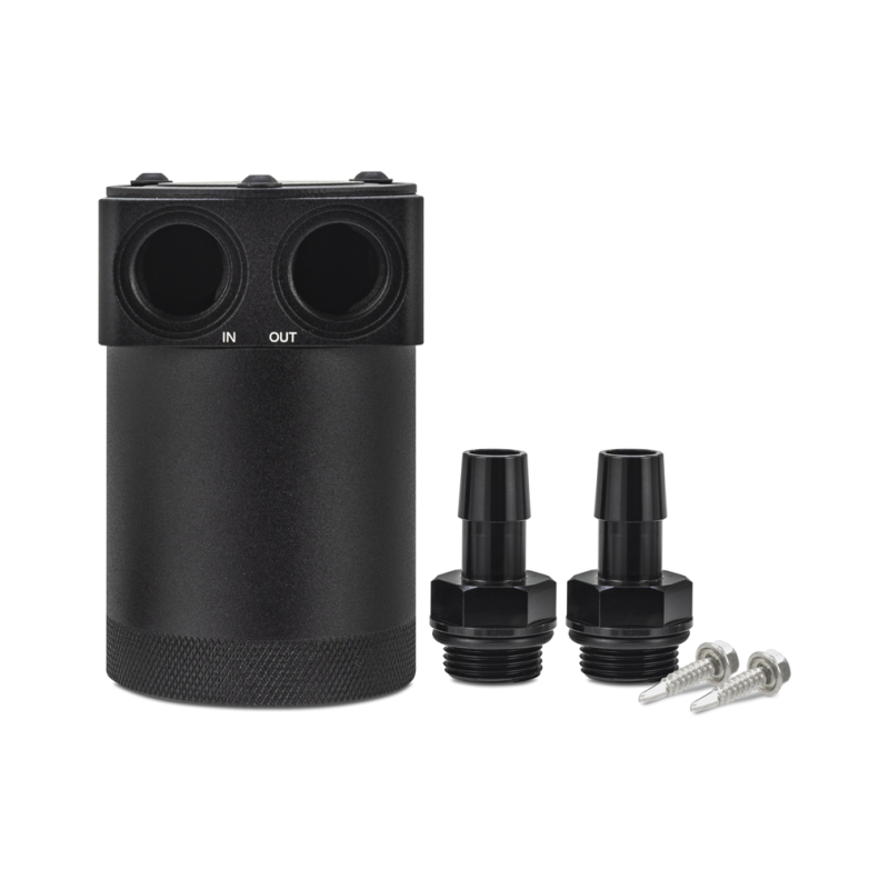 Mishimoto Universal Parallel Port Baffled Oil Catch Can Kit