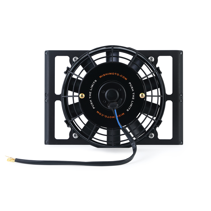 Mishimoto Micro Wrinkle Black Heavy-Duty 10-Inch Fluid Cooler Fan Shroud