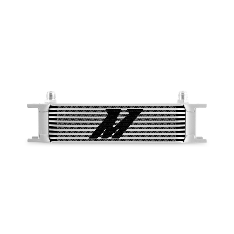 Mishimoto Silver Universal -8AN 10-Row Oil Cooler