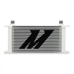 Mishimoto White Universal 19-Row Oil Cooler Kit