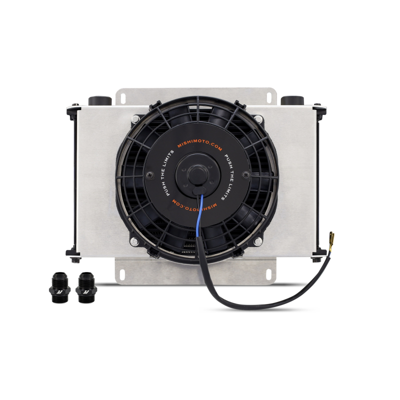 Mishimoto Universal 25-Row Oil Cooler Kit with 8-Inch Fan
