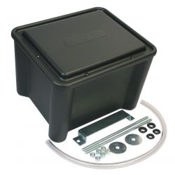 Moroso Black Sealed Battery Box with Mounting Hardware
