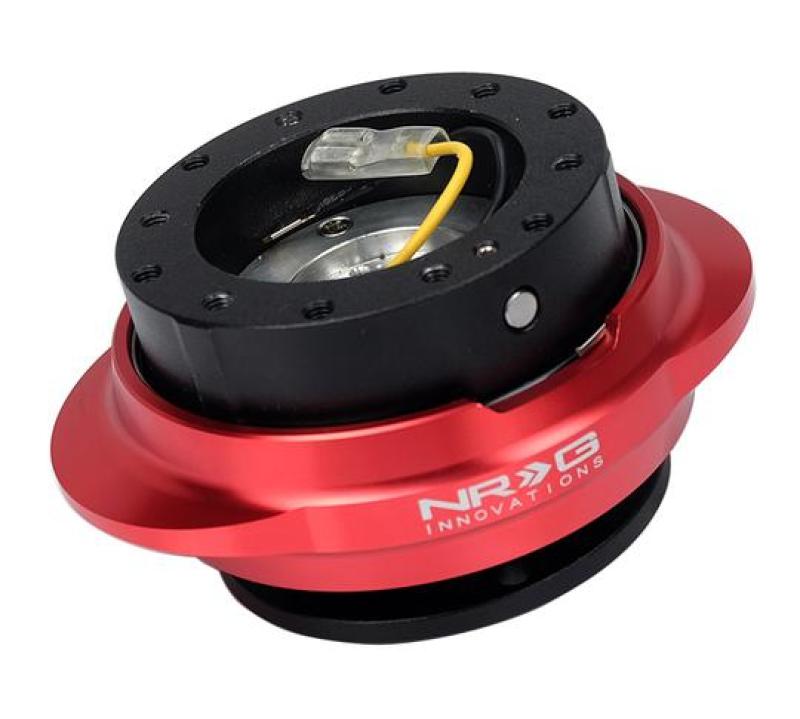 thumbnail image 2 of NRG Innovations GEN 2.2 Quick Release – Black Body & Black Ring (SRK-220BK) For Steering Wheel 2 of 4