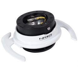 NRG 4.0 Quick Release Black Body with White Ring and Handles
