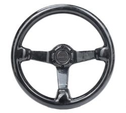 NRG 350mm 3-inch Deep Forged Carbon Fiber Deep Dish Steering Wheel
