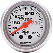 Oil Temperature Gauges