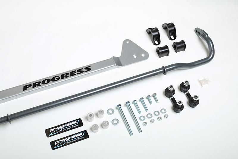 Progress Tech 92-95 Civic / 92-95 Del Sol 25mm Adjustable Rear Sway Bar