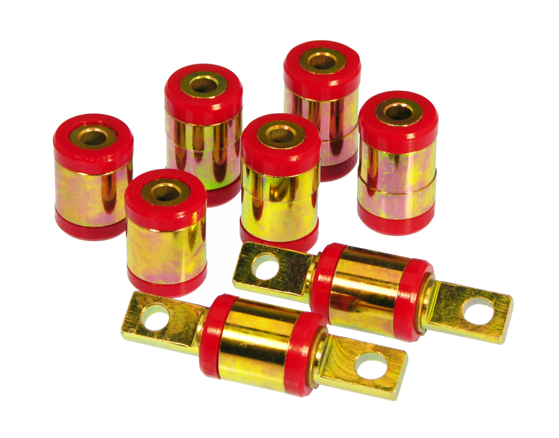 Prothane Red 96-00 Civic Rear Upper and Lower Control Arm Bushings