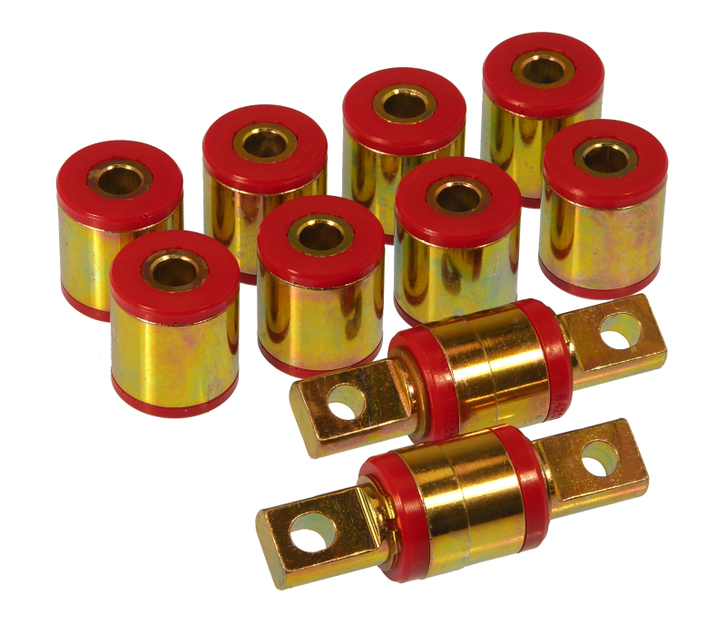 Prothane 90-97 Accord Red Rear Upper/Lower Control Arm Bushings