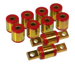 Prothane 90-97 Accord Red Rear Upper/Lower Control Arm Bushings