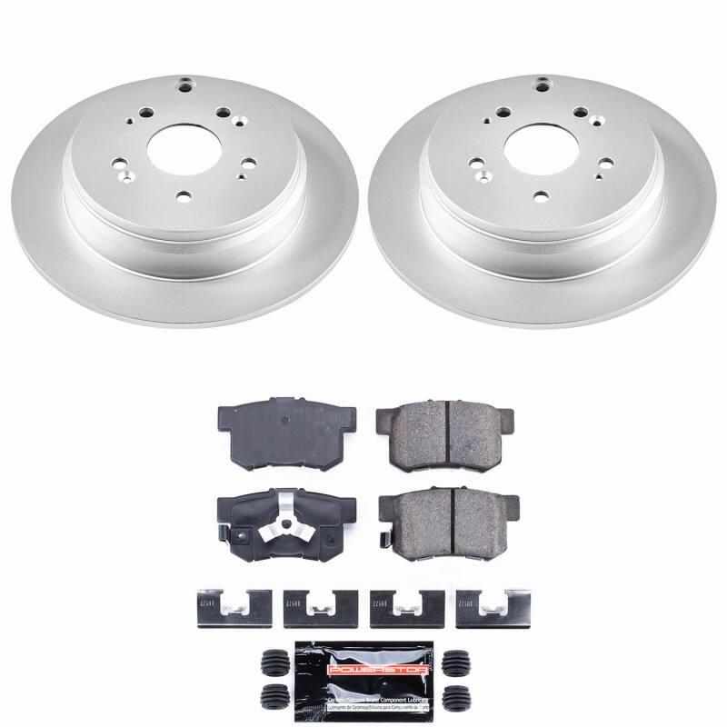 PowerStop 10-18 RDX Z23 Evolution Rear Coated Brake Kit