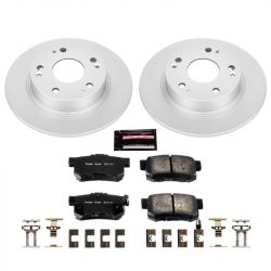 PowerStop 04-08 TSX/03-07 Accord Rear Z17 Evolution Geomet Coated Brake Rotor Kit